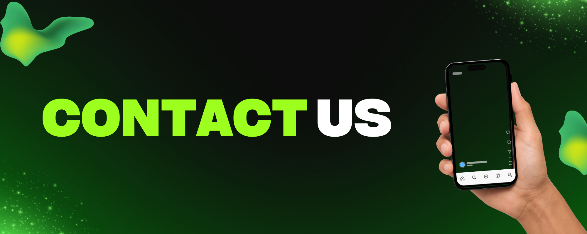 green and black modern digital marketing instagram post (2000 x 800 px)